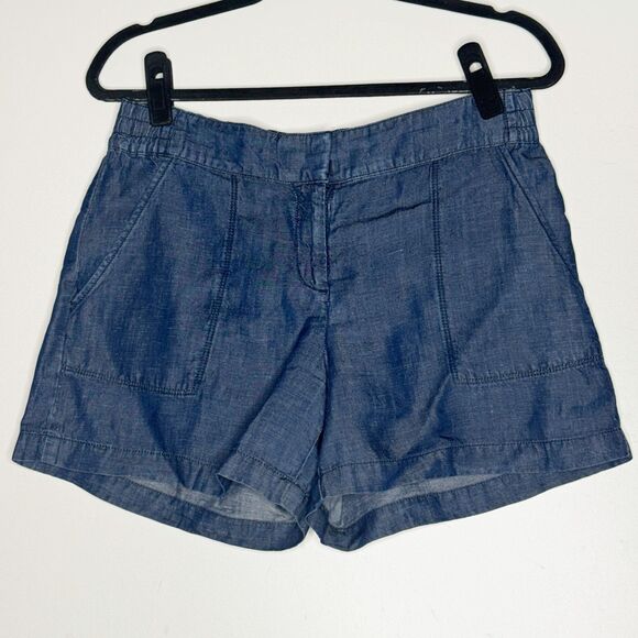Ann Taylor Linen Lyocell Shorts Women's Size 4 - Picture 1 of 7